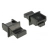 Delock Dust Cover for RJ45 jack with grip black